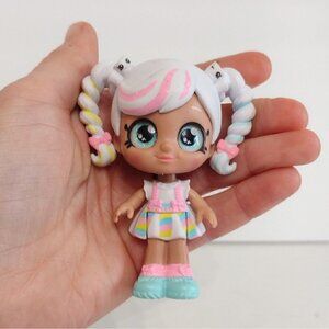 MARSHA MELLO Mini Poseable Bobble Head Doll KINDI KIDS MINIS Glitter Eyes 2020